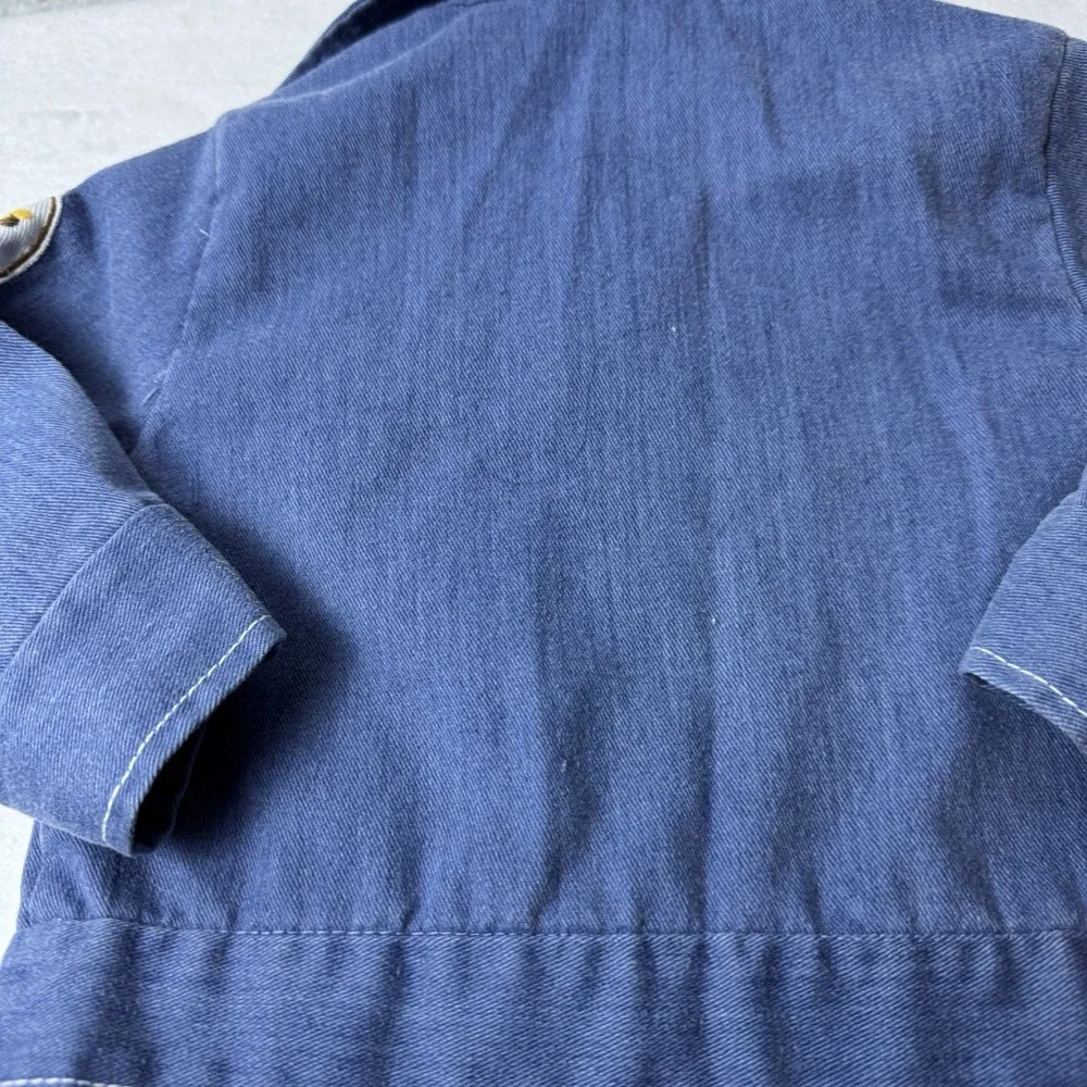 Vintage Baby Smokey The Bear Jacket 60 70s Denim Shirt Save Our Forests *no Size
